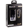СЗУ WALKER  WH-61 GaN, 3А, 30Вт, USB/Type-C, поддержка QC+PD, + кабель Type-C