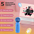 Микрофон-колонка Bluetooth AMFOX AM-MIC70, синяя