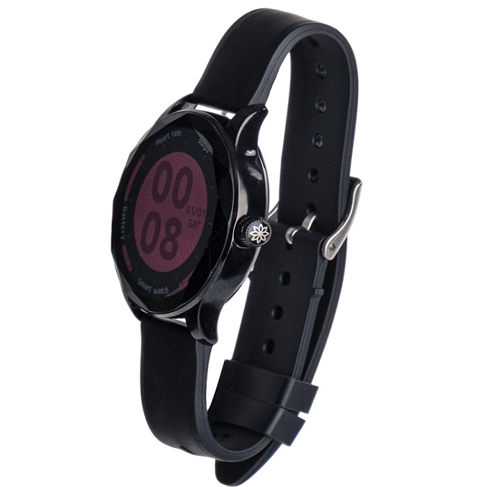 Смарт-часы OD08, водостойкие, черные, (уценка)