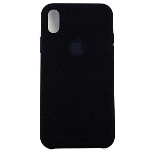 Накладка SILICONE COVER Soft-touch для Apple iPhone 12 Pro Max, черная