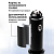 АЗУ WALKER  WCR-22, 2.4А, 12Вт, USBx2, длинный корпус, черное