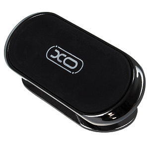 Автодержатель C048, магнитный на клеевой основе, черный (-)