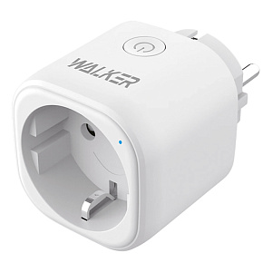 Умная розетка WALKER WH-701, Wi-Fi, для "Умного дома", (мятая упак)