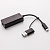Адаптер WALKER WA-045 TYPE-C/USB -- LAN, черный