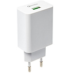 СЗУ L036, 18Вт, USB, поддержка QC, белое (-)