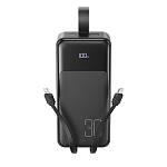 Power Bank PR-250, 30000 mAh, дисплей, черный (-)