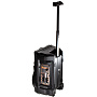 Колонка NDR-P08, Bluetooth, 43см, дин.1шт/8", 20Вт, пульт, микрофон, подсветка, черная
