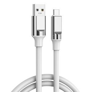 Кабель USB NB-251, 6А, Type-C, поддержка QC, белый (-)