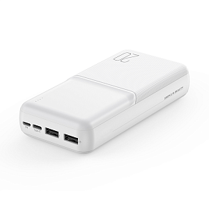 Power Bank PR-252, 20000 mAh, белый (-)