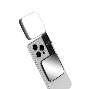 Свет для съемки WALKER  WLR-A7, LED, 3 режима, магнитный, с зеркалом, портативный, черный