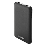 Power Bank Walker WB-410, 10000 mAh, Li-Pol, 2.4A, черный