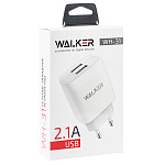 СЗУ WALKER  WH-31, 2.1А, 10,5Вт, USBx2, белое
