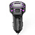 FM-модулятор BCC12 + АЗУ 3.1A, USBx1/Type-Cx1, подсветка, черный (-)