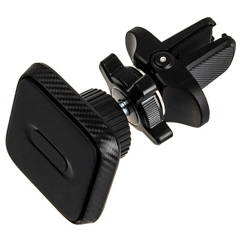 Автодержатель C123, магнитный на воздуховод, черный (-)