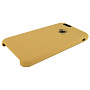 Накладка SILICONE COVER Soft-touch для Apple iPhone 11 Pro Max, золотая (+)