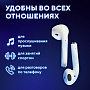 Наушники WALKER WTS-17, независ. работа наушников, вкладыши, (мят упак)
