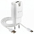СЗУ WALKER  WH-21, 2в1, 2.1А, 10,5Вт, USB, + кабель Type-C, белое