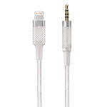 Кабель AUX NB-R279A, для Lightning/3.5 мм, белый (-)