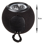 Колонка TG-337, Bluetooth, 5Вт*1, подсветка, черная