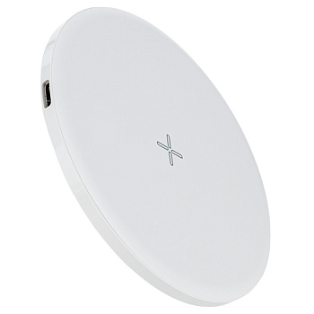 Беспроводное ЗУ WALKER WH-51, 15Вт, быстрый заряд Qi, белое