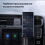 Кабель AUX WALKER  WCA-049, 3.5мм, четырехконтактный, в пакете, черный