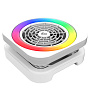 Колонка ZQS1456, Bluetooth, 24см, дин.1шт/4", 8Вт, подсветка, вентилятор, цвет в ассорт.