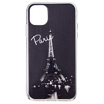 Накладка Phopart для Apple iPhone 11 со стразами, Париж №3735