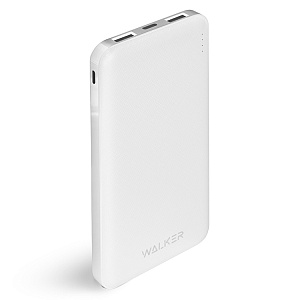 Power Bank Walker WB-410, 10000 mAh, Li-Pol, 2.4A, (мят упак)