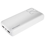 Power Bank PR-183, 20000 mAh, 2.1A, белый