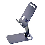 Подставка WALKER WST-51 для телефона с регулировкой угла наклона, сине-фиолетовая (мятая упак)