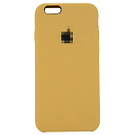 Накладка SILICONE COVER Soft-touch для Apple iPhone 11 Pro Max, золотая (+)