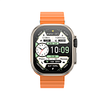 Смарт-часы M11 Ultra, диаг 2,01', IP67, 300 mAh, звонки, уведомления, оранжевые (-)