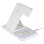 ЗУ беспроводное WX023 3в1 15Вт, белое (-)