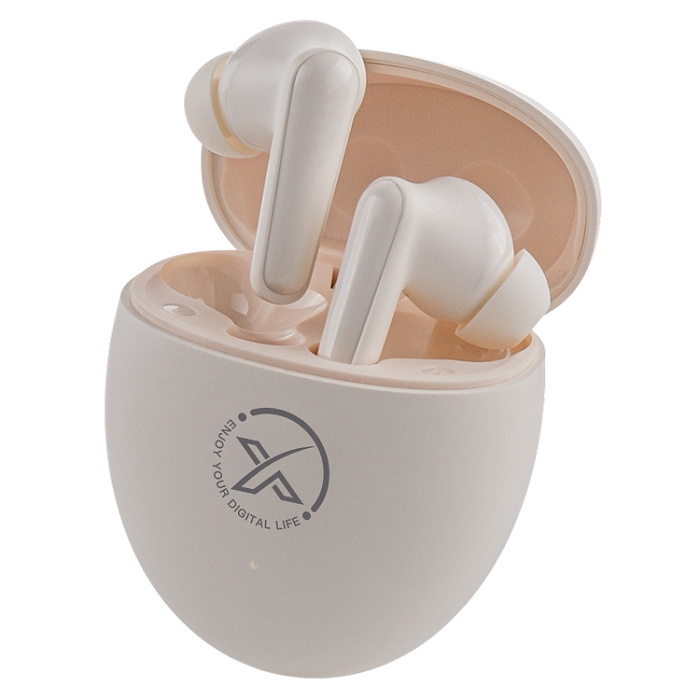 Наушники TWS G26, бежевые (-)