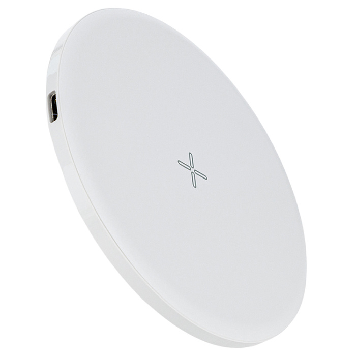 Беспроводное ЗУ WALKER WH-51, 15Вт, быстрый заряд Qi, белое