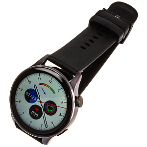 Смарт-часы DT3 New, диаг 1,45', водостойкие, 45mm, 2 ремешка, черные