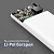 Power Bank AMFOX APB-510, 10000 mAh, Li-Pol, 2,4A, белый