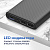 Power Bank AMFOX APB-510, 10000 mAh, Li-Pol, 2,4A, (уценка)