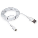 Кабель USB "AMFOX" C11, 2.1А, для Lightning, белый