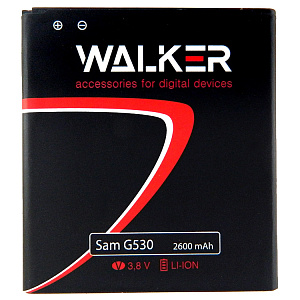 АКБ WALKER для Samsung (EBBG530BBE) J2 prime (2600 mAh) (мятая упак)