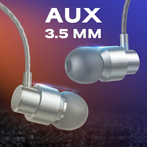 Наушники WALKER H700, микрофон, кнопка ответа, (мятая упак)