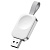 ЗУ беспроводное CX019, портативное, USB, для Apple Watch, белое (-)