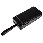 Power Bank PR-157, 20Вт, 40000 mAh, поддержка QC+PD, дисплей, черный, (мят упак)