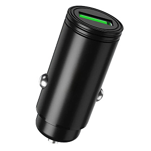 АЗУ CC39, 18Вт, USB, поддержка QC, черное (-)