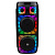 Колонка NDR-088, Bluetooth, 62см, дин.2шт/8", 40Вт, пульт, беспр. микрофон, подсветка, (уценка)