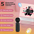 Микрофон-колонка Bluetooth AMFOX AM-MIC70, черная