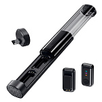 Беспроводной микрофон WALKER WRM-73, петличный, в кейсе,  мини-трипод, Type-C, черный