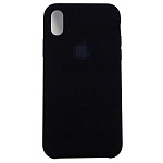 Накладка SILICONE COVER Soft-touch для Apple iPhone 12 Pro Max, черная