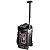 Колонка NDR-P08, Bluetooth, 43см, дин.1шт/8", 20Вт, пульт, микрофон, подсветка, черная, (уценка)