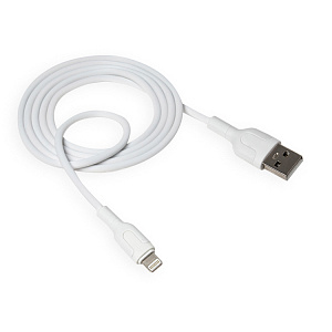 Кабель USB NB-212, 2.1А, для Lightning, белый (-)